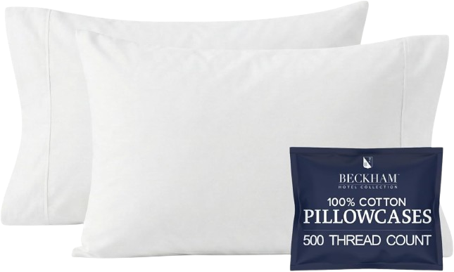 Pillowcases King Size Set of 2