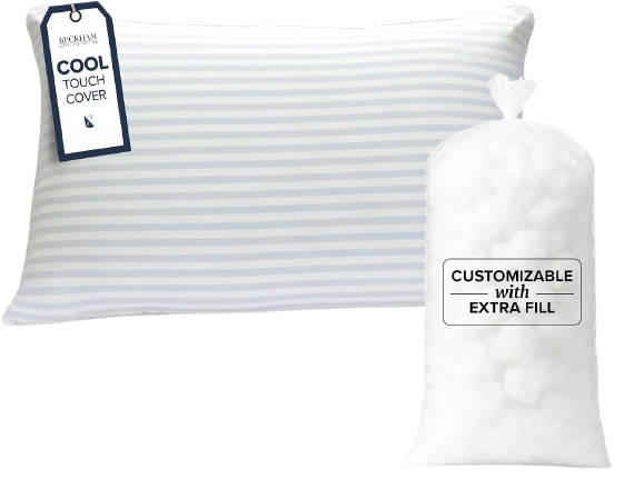 Cooling Qmax Adjustable Down Alternative Pillow
